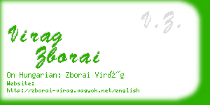 virag zborai business card